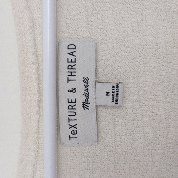 Madewell Texture & Thread Wrap-Tie Top Vintage - Picture 3 of 10